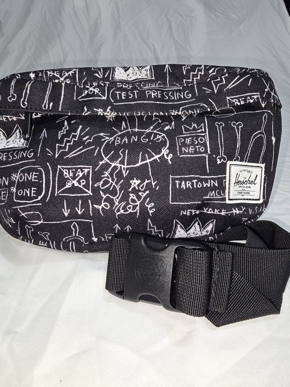 Herschel Supply Company Black & White Graphic Belt Bag